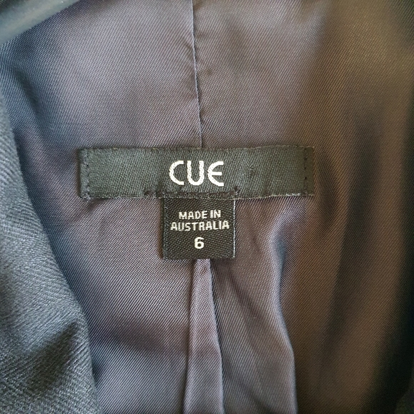 CUE | Blazer | AU 6 | Made in Australia | Pre-owed - Picture 7 of 16
